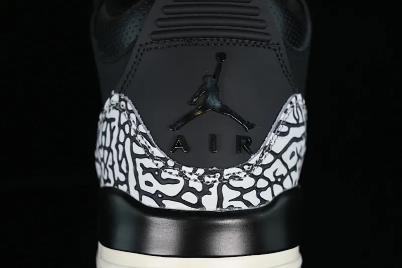 All categories Air Jordan Jordan series basketball shoes Air Jordan 3 G version Air Jordan 3 Retro "Off Noir" AJ3 Joe 3 old black cement CK9246-001